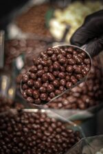 Naranja con chocolate negro