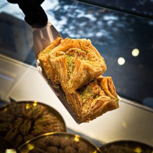 Flor nueces y anacardo