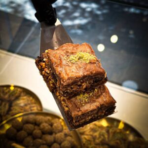 Avella con doble chocolate