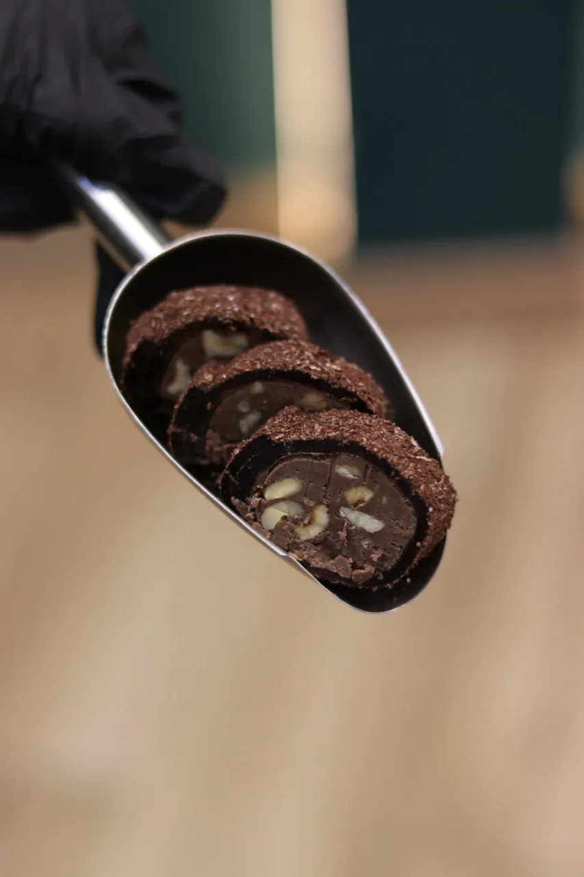 Dulce de leche y browni y avellana - Imagen 1